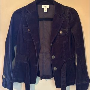 Loft- navy blue blazer, size 2
